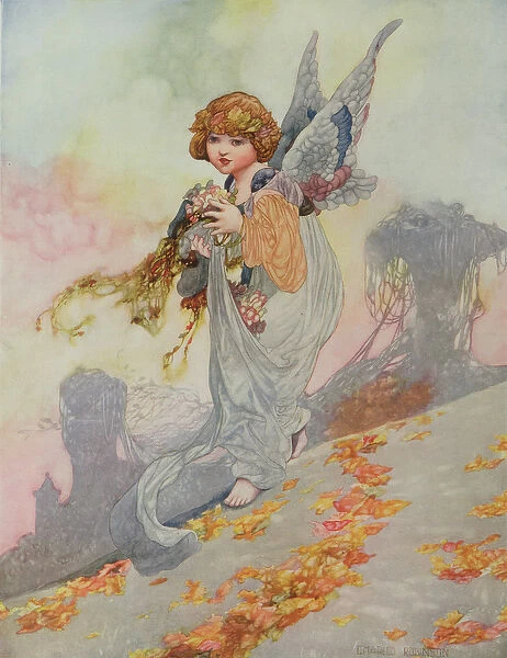 Autumn from the Seasons commissioned for the 1920 Pears Annual