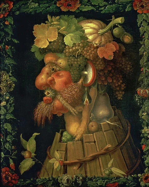 Autumn, from a series depicting the four seasons, commissioned by Emperor Maximilian II
