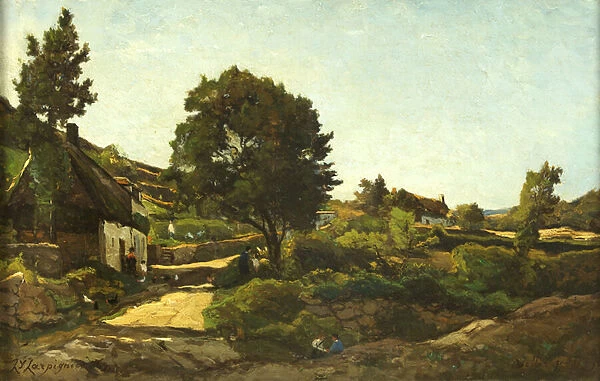 Avallon, 1869 (oil on canvas)