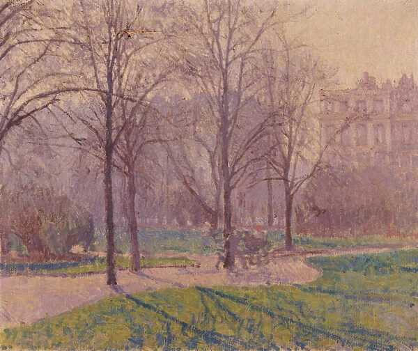 The Avenue, c. 1910 (oil on canvas)