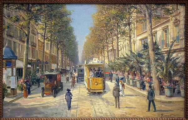 Avenue de la Gare in Nice (current avenue Jean Medecin)
