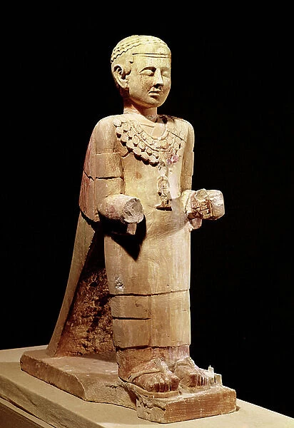 Ba statue of the Viceroy Maloton, from Karanog, Nubia, Meriotic Period, 2nd-3rd century (sandstone)