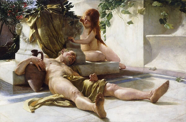 After the Bacchanal, 1898 (oil on canvas)