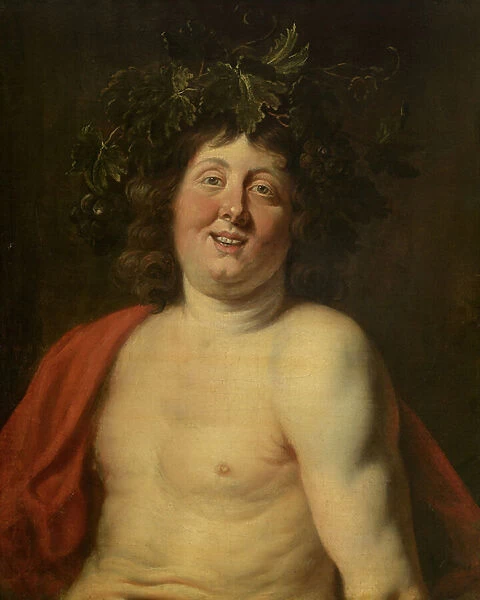 Bacchus (oil on canvas)