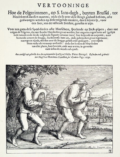 The Bagpipers, c. 1642 (engraving)