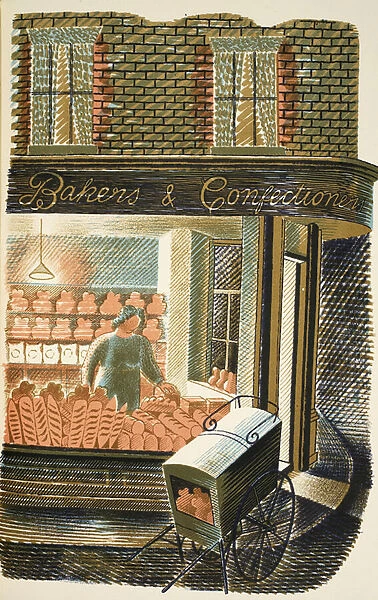 Baker and Confectioner, illustration from High Street by J. M