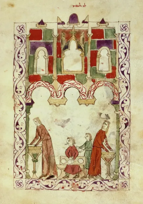 Framed Print : Baking. BL3265490 Baking; British Library, London, UK; (add.info.