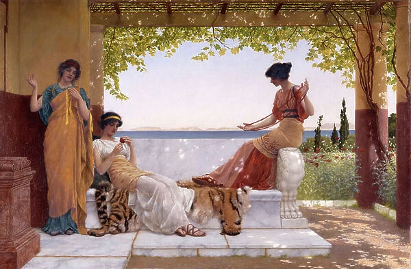 On the Balcony, 1898 (oil on canvas)