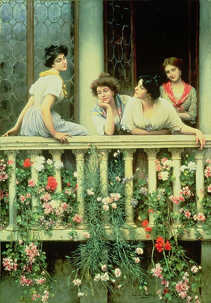 The Balcony, 1911 (oil on canvas)