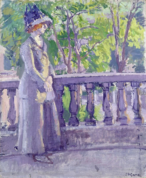 The Balcony, Mornington Crescent, 1911 (oil on canvas)