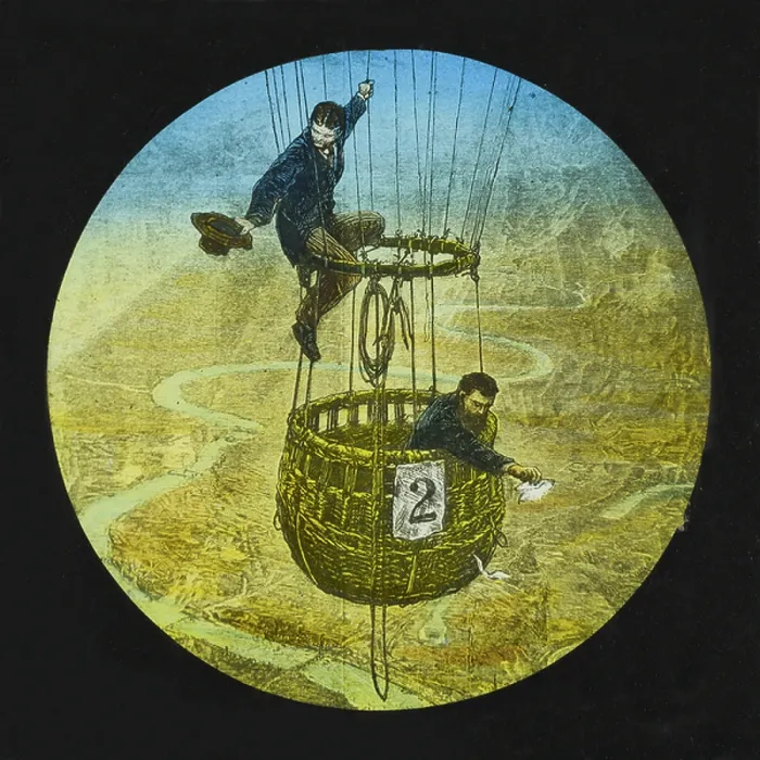 Framed Print : Ballooning