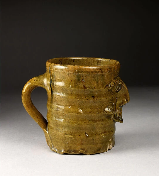 Baluster beaker, given by T. E. Lawrence (glazed earthenware) (detail of 114285)