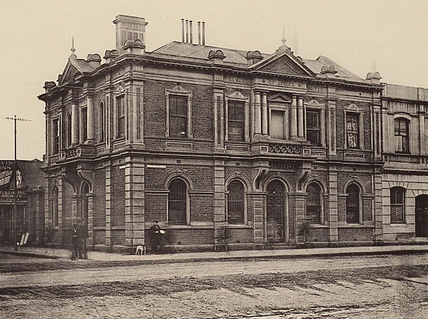 Bank of Africa, Commissioner Street (b  /  w photo)