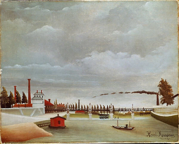 The banks of the Seine. 1898 (Oil on canvas)