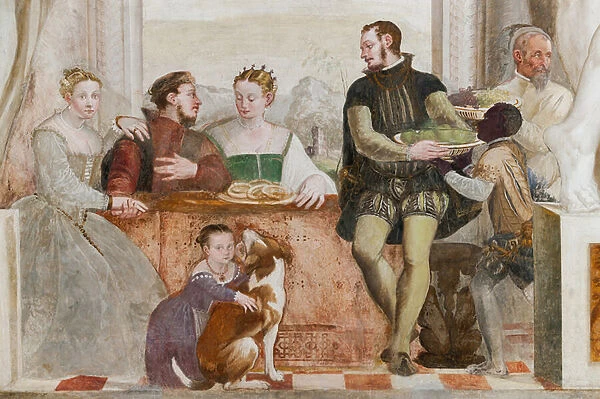 The Banquet, Main Hall, c. 1570 (fresco)