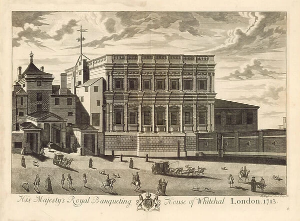 Banqueting House, Whitehall, 1713 (engraving)
