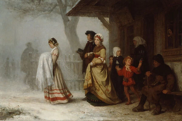 Baptism, 1864 (oil on canvas)
