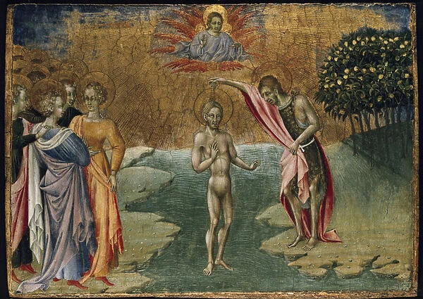 The Baptism of Christ, 15th century (tempera on panel)