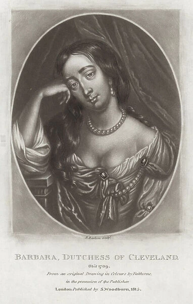 Barbara, Duchess of Cleveland (engraving)