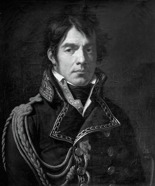 Baron Dominique Jean Larrey (1766-1842) 1804 (oil on canvas) (b  /  w photo)