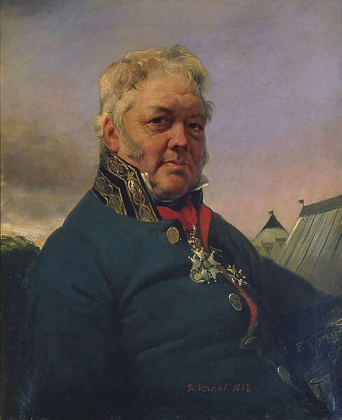Baron Rene Nicolas Dufriche-Desgenettes (1762-1837) 1822 (oil on canvas)