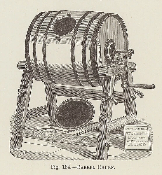 Barrel Churn (engraving)