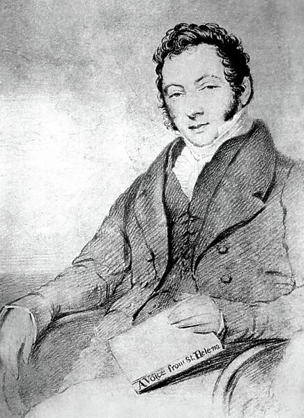 Barry Edward O'Meara, Irish surgeon (drawing)