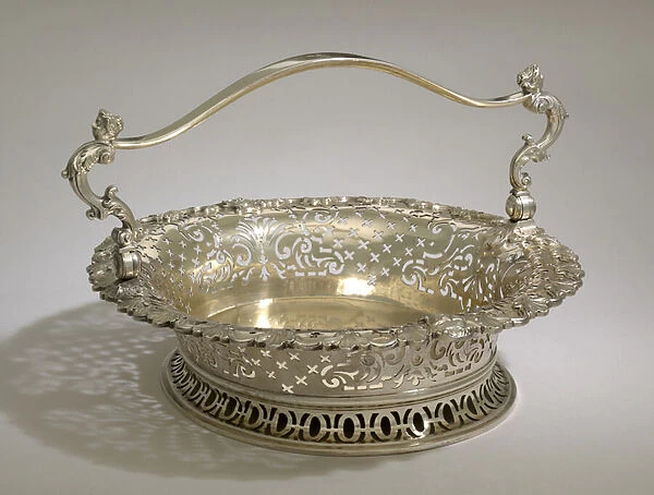 Basket, 1742-43 (silver)