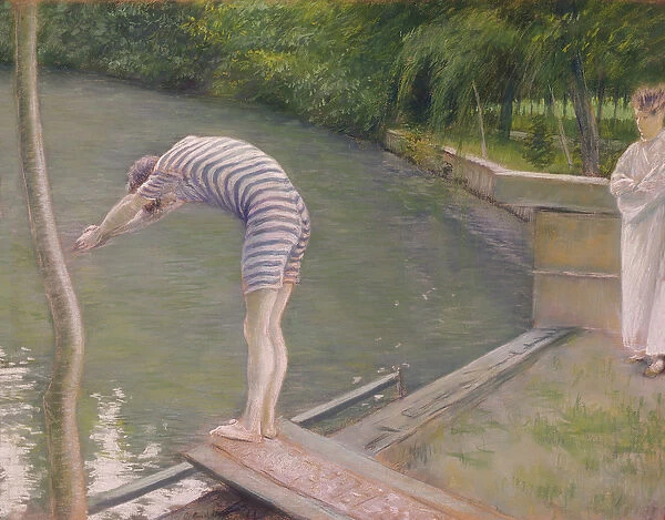 The Bather, or The Diver, 1877 (oil on canvas)