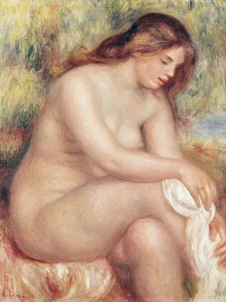 Bather Drying Herself, c. 1910 (oil on canvas)
