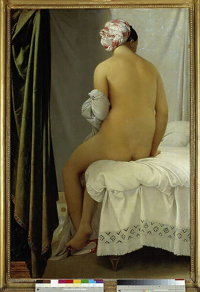 The bather of Valpincon, 1808 (oil on canvas)