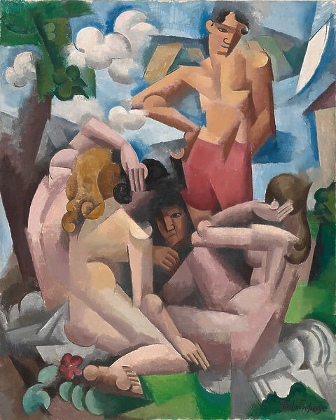 The Bathers, 1912 (oil on canvas)