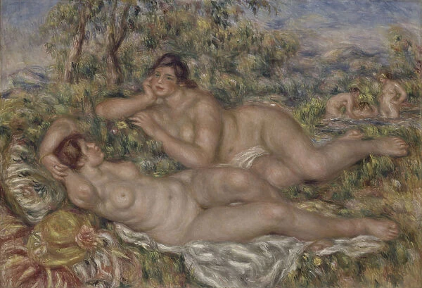The Bathers, c. 1918-19 (oil on canvas)