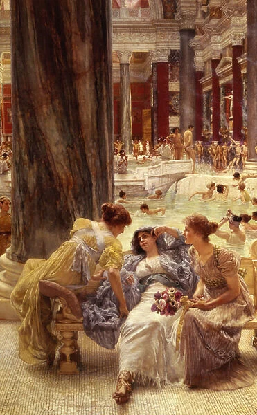 The Baths of Caracalla, 1899 (oil on canvas)