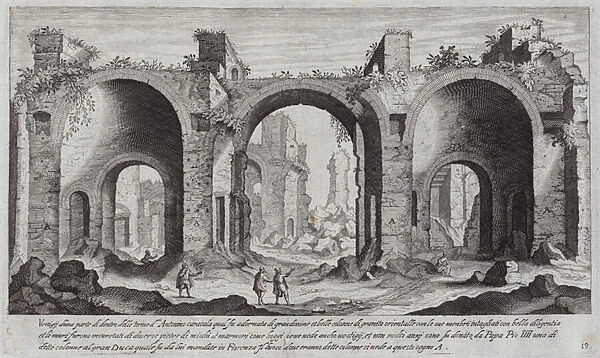 Baths of Caracalla, Rome (engraving)