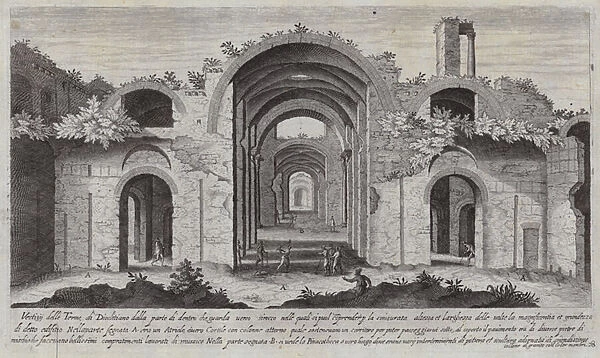 Baths of Diocletian, Rome (engraving)