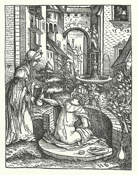 Bathsheba in Her Bath (engraving)