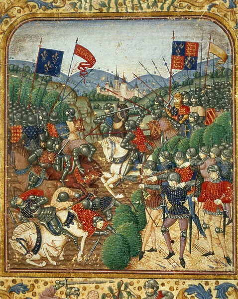 Battle of Azincourt (1415). During the Hundred Years