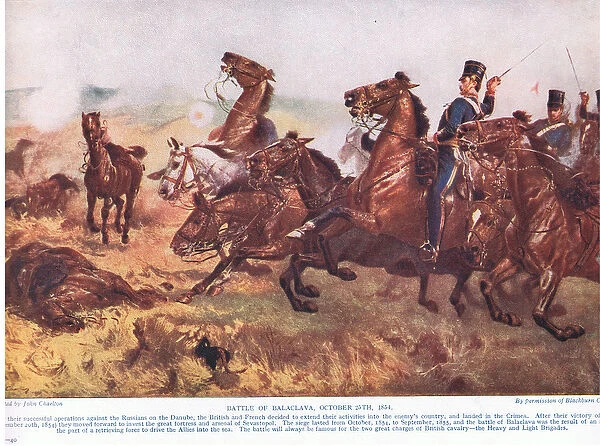 The Battle of Balaclava October 1854
