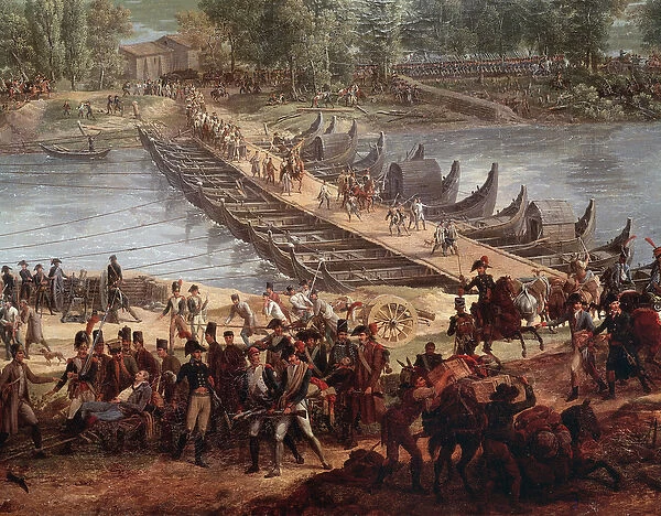 Battle of the Bridge of Arcole (Detail, Painting, 19th century)