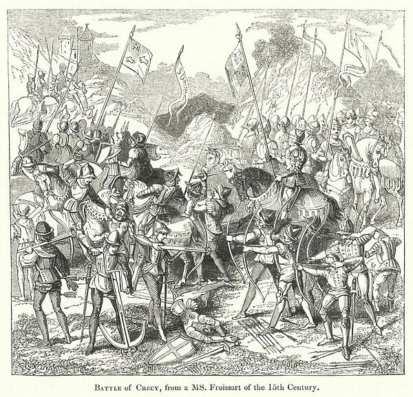 Battle of Crecy (engraving)