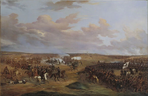 The Battle of Dennewitz, 6 September 1813, 1842 (oil on canvas)