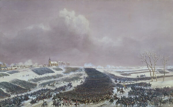 The Battle of Eylau, 8th February 1807 (w  /  c on paper)