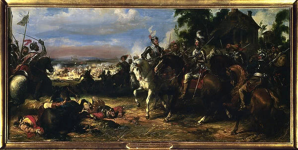 Battle of Fontaine Francaise (Fontaine-Francaise) on June 5