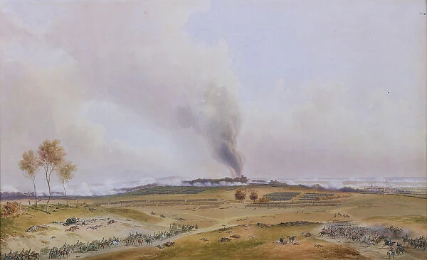 Battle of Iena, 14th October 1806, 1836 (w  /  c on paper)