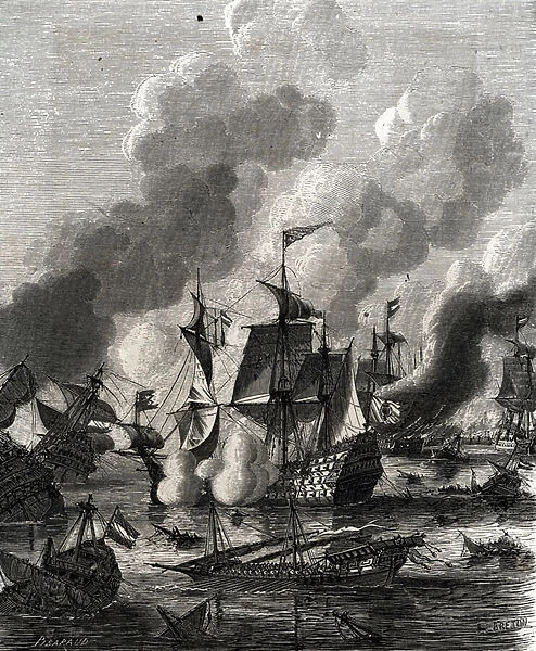 Battle of Lagos was a sea battle during the Nine Years