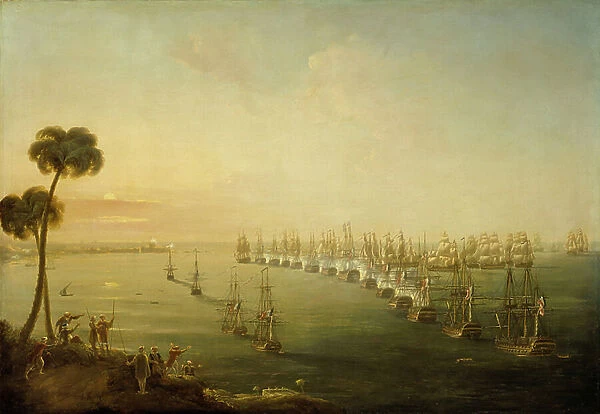 The Battle of the Nile, 1 August 1798, 1808 (oil on canvas)