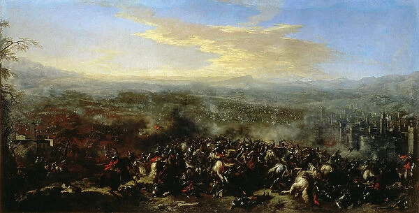 The Battle of Nordlingen in 1634, 1648 (oil on canvas)