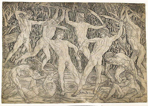 Battle of the Nudes, c. 1470