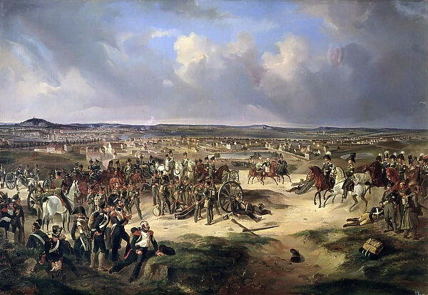 The Battle of Paris on 17th March 1814, 1834 (oil on canvas)